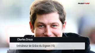 Charles Dreux, entraîneur de Grâce du Digeon (Mardi 20 février à Paris-Vincennes)