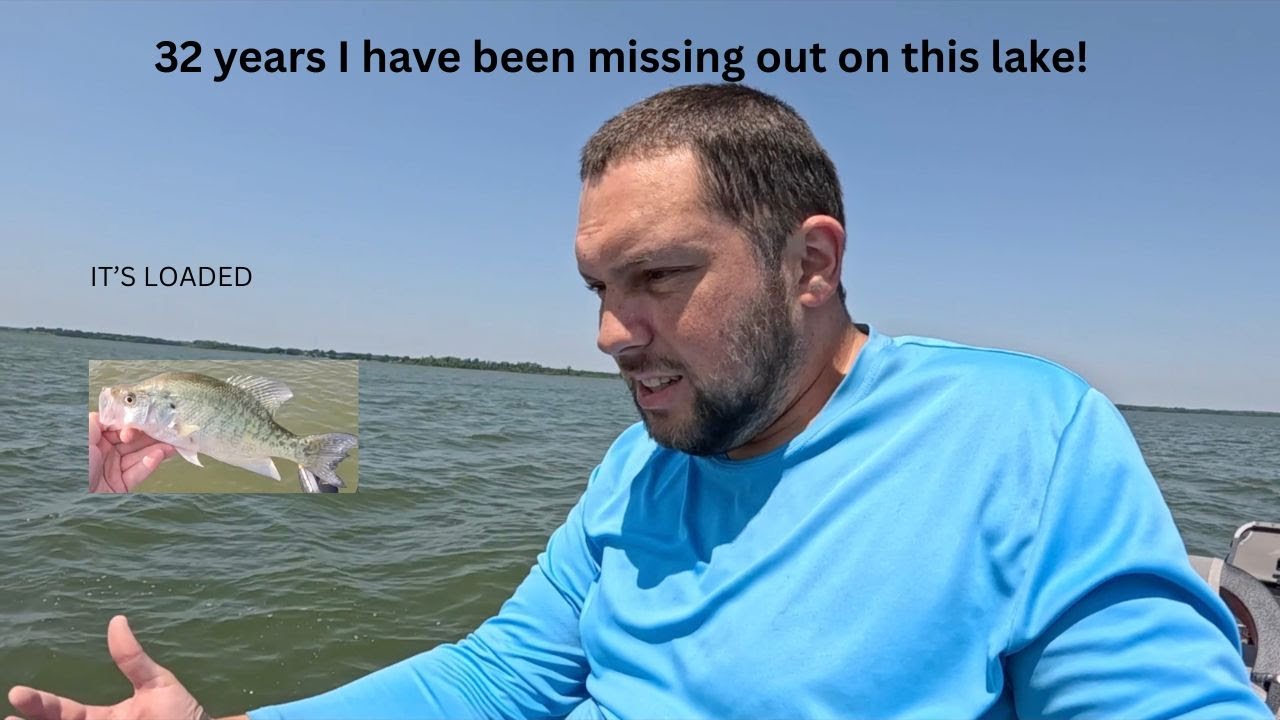 Took me 32 years to fish this lake! I was missing OUT.. its FULL of Crappie!