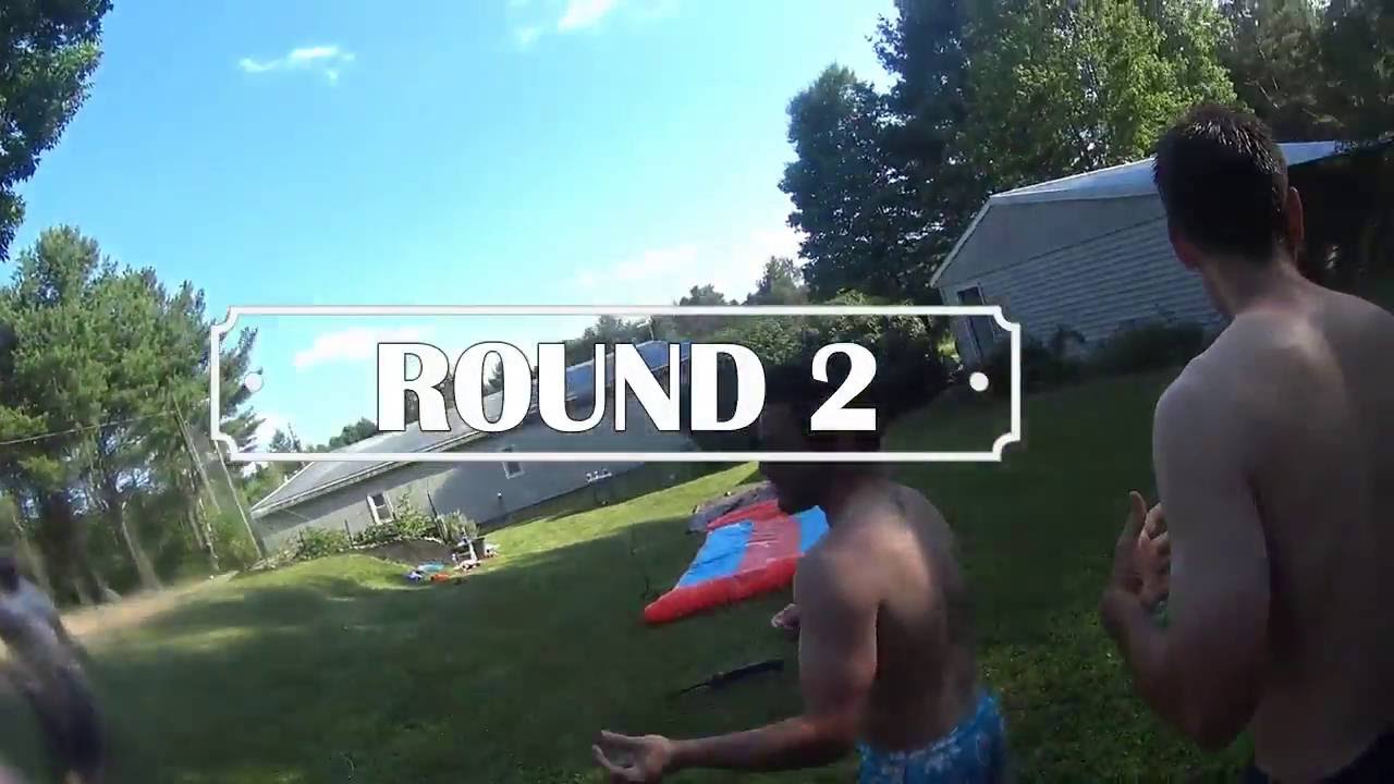 Jennie's Bday - Slip n Slide Flip Cup