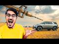 क्या गाड़ी में आर पार छेद हो पायेगा   We Drilled Hole In A Real Car