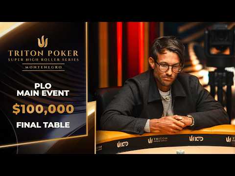 $100K PLO Main Event – Event #15 (Final Table) | Triton SHRS Montenegro 2026