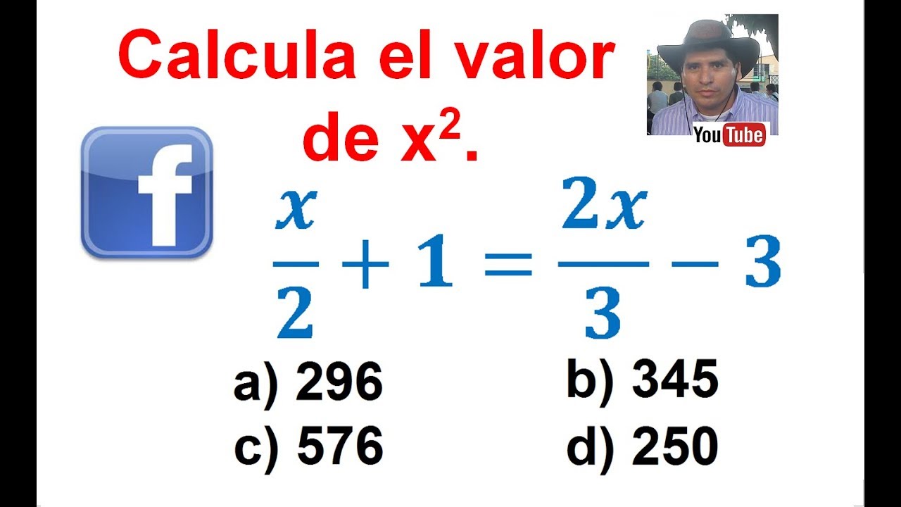 calcular-el-valor-de-x-youtube