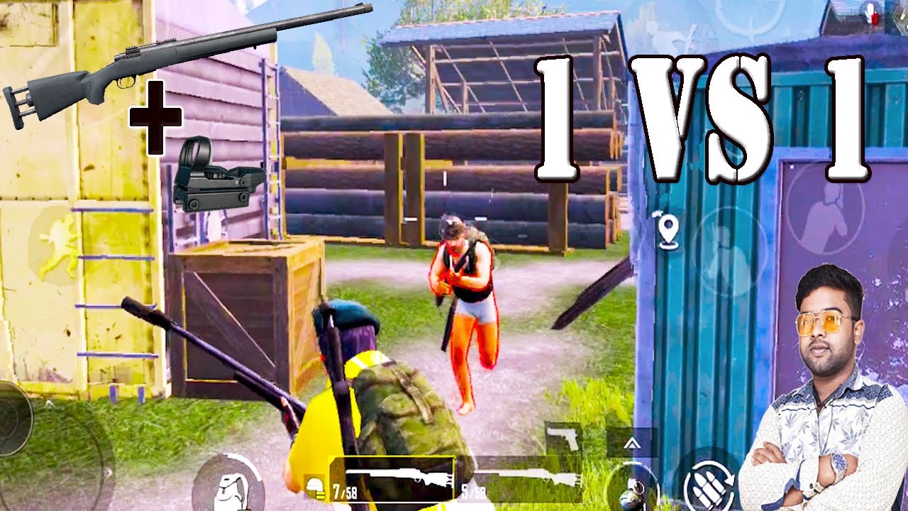 1 VS 1 TDM challenge With M24 😱 Best Fight || BGMI - YouTube