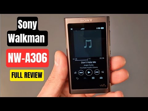 Sony Walkman NW-A306 High Res MP3 Player - YouTube