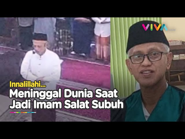 Masyaallah, Imam Masjid Agung Talakar Meninggal Dunia Saat Pimpin Salat Subuh class=