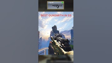TYPE 25 BEST GUNSMITH IN SEASON 9 #codm #codmobile #shorts