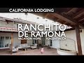 Staycation at ranchito de ramona in placentia ca