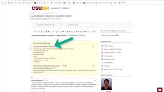 Education Tutorial for CSUDH