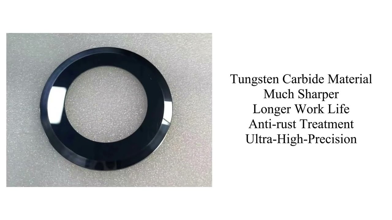 Paper Industries Circular Slitter Knife for Corrugated Paper slitting Machine