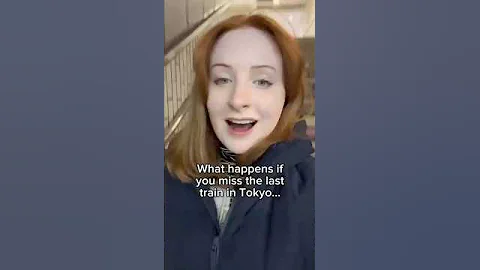 POV: Missing the last train in Japan