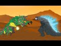 Godzilla vs Mega Kaiju | The Best Godzilla Cartoon compilation 2020