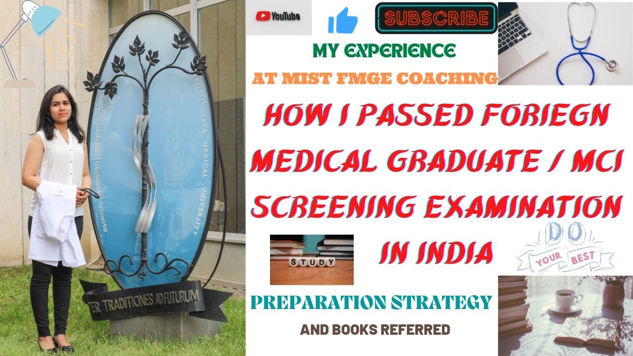 FMGE/MCI EXAM PASSED IN SIX MONTH'S from MIST FMGE MCI COACHING MY SUCCESS STORY 