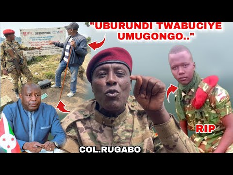 COL.RUGABO ATEGUJE NEVA KURASWA UBURUNDI BUCITSE UMUGONGO POINT ZERO// BURUNDI NA FARDC 