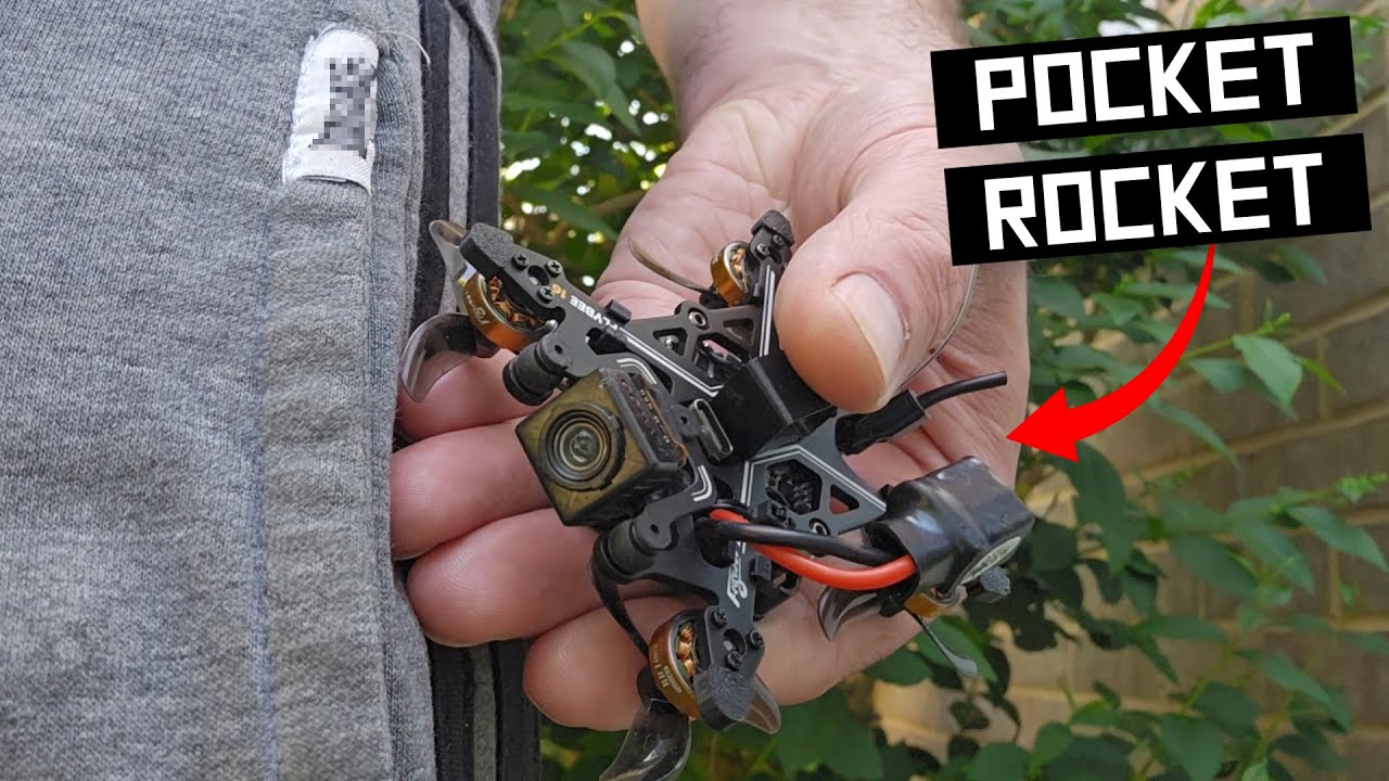 THE CRAZY POCKET DRONE YOU CAN RIP ANYWHERE!!!