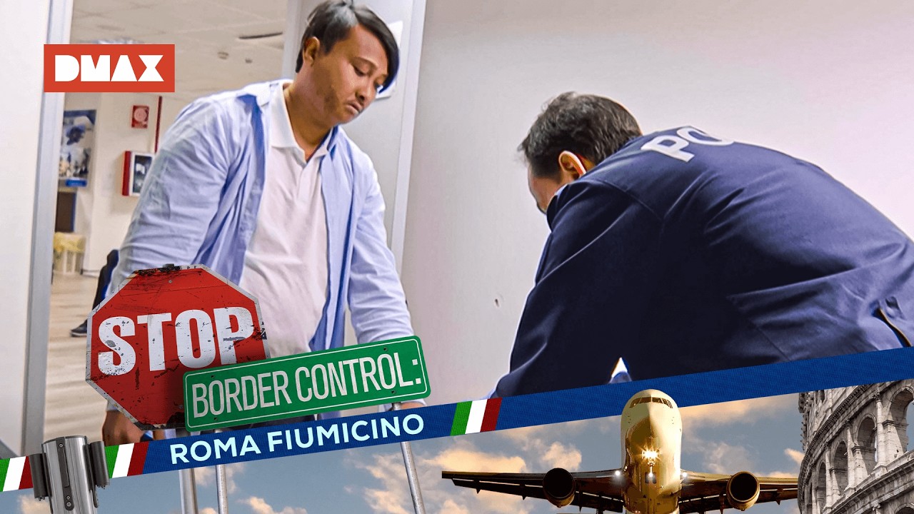 Nessun passaporto, nessun biglietto: come ha fatto ad arrivare qui?! | Border Control Roma Fiumicino