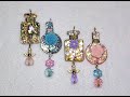DIY~Sparkly Perfume Bottle Charms Made With D.T. Stickers!