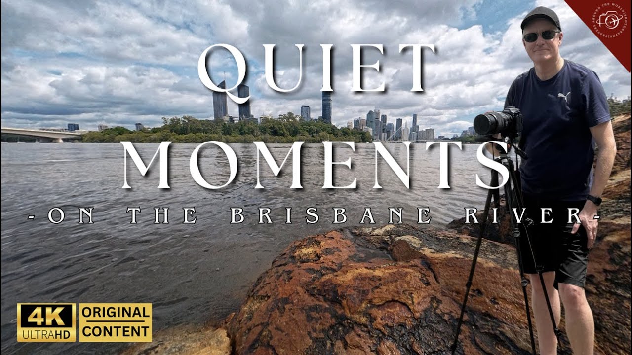 Relax by the Brisbane River | Gentle Water Sounds & Soft Music
