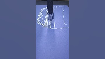 Project 0045 ready for future release #PlotterASMR #BlueprintArt  #MechanicalDrawing  #CarBlueprints