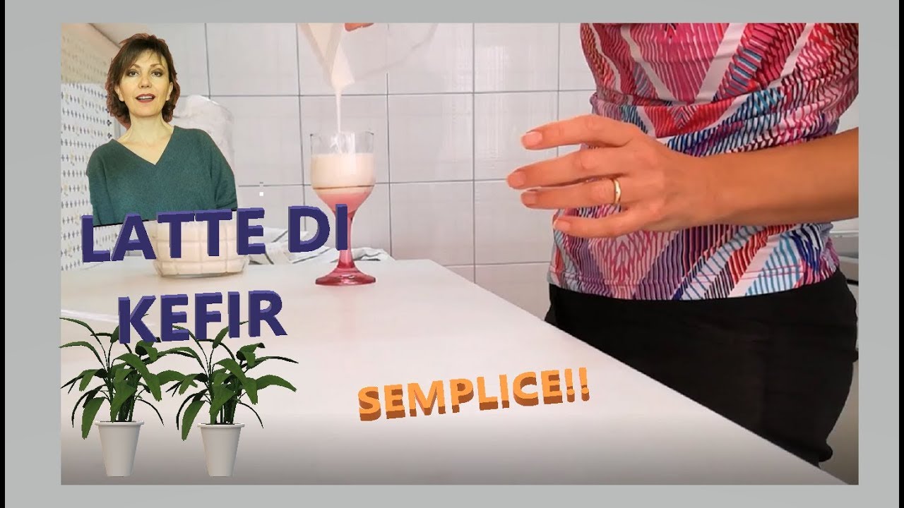 Come fare Kefir di latte in casa - Procedimento semplice - YouTube