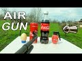 Chinese Air Gun vs Coca Cola Can