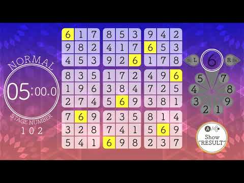 Sudoku Relax 4 : Winter snow - Normal Puzzle 102,103 - Nintendo Switch (no commentary)