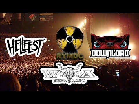 TOP 5 EVENTOS DE METAL MÁS IMPORTANTES DEL MUNDO | Rockero y Metalero de Corazón ☢️