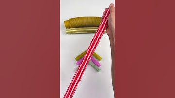 Relaxing and Creating Hook POP-TUBE #asmr #satisfyingvideos #creative #relaxing #oddasmr #insideout