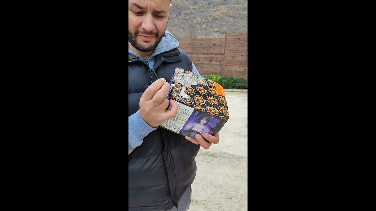 Come accendere una batteria di fuochi d'artificio