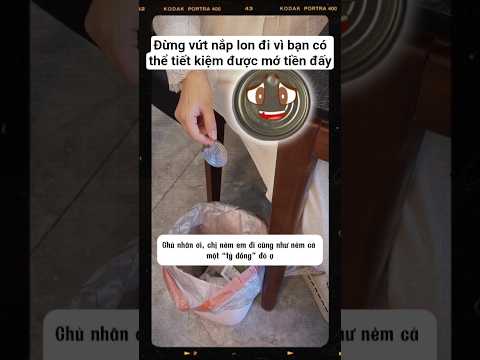 Đừng vứt nắp lon đi vì bạn có thể tiết kiệm được mớ tiền đấy #shorts