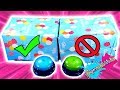 NO elijas el regalo incorrecto de cumpleaños ( Retos con Slime) - Supermanualidades