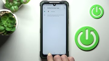 How to Change Default Browser in DOOGEE S86 Pro -  Select Default Browser