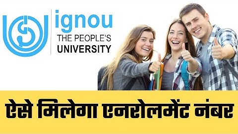 How To Find Ignou Enrollment Number