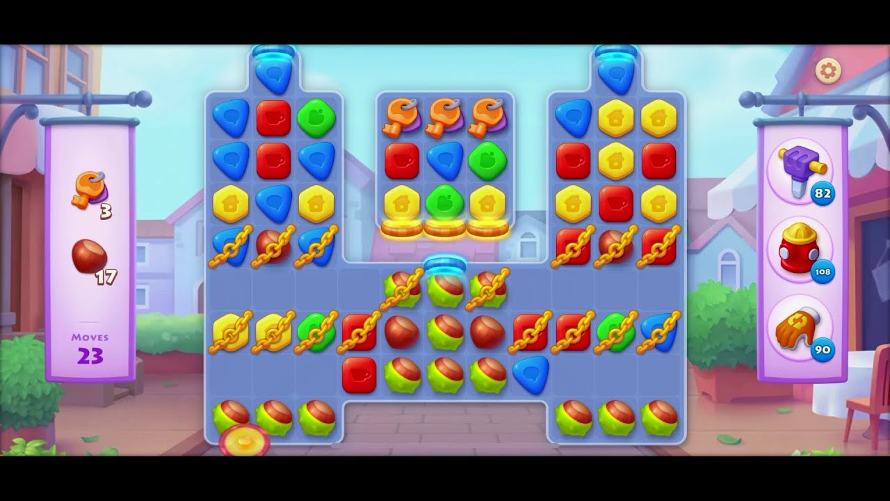 TOWNSHIP  mini event Match -3  game level # 1317