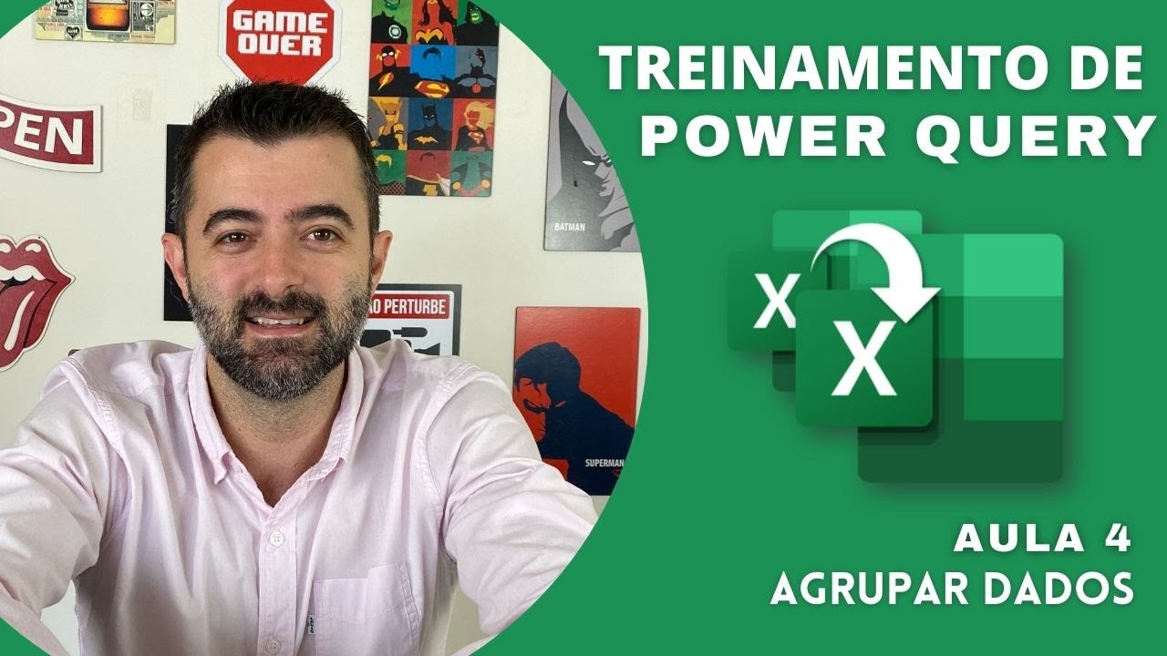 Curso Power Query - Aula 4 - Agrupar Dados