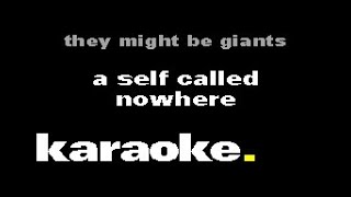 They Might Be Giants - A Self Called Nowhere (Karaoke)