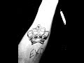 رسم Queen crown على اليد بقلم الجاف رووووعه|حسونيEXO