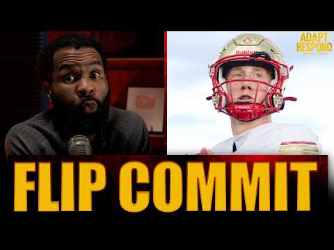 RJ Young reacts to Trey Tagliaferri flipping his commitment to Oklahoma over Notre Dame
