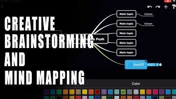 Creative Brainstorming And Mind Mapping