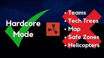 How to Enable Hardcore Mode on Rust Server