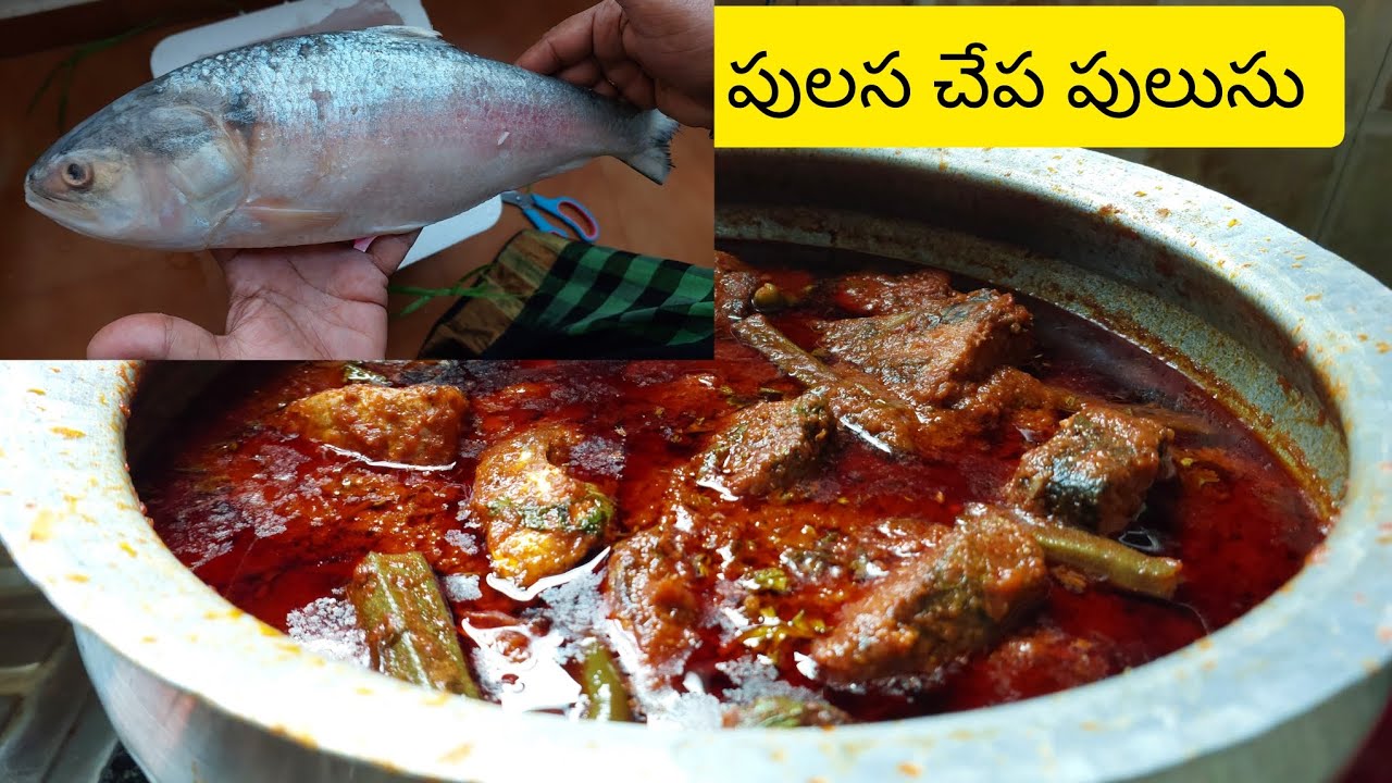 ఇదేగోదావరి వాళ్ళ అసలుసిసలైన పులస చేపల పులుసు జీవితంలో ఒక్కసారైనా తింటే జన్మ ధన్యం అయినట్టే