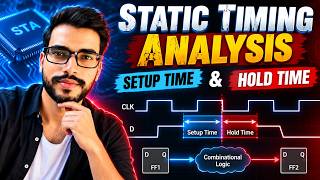 Static Timing Analysis (STA) Explained | Setup Time & Hold Time | VLSI Interview Preparation