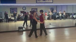 Novice/Intermediate 2 Step- Cool hammerlock with leaders turn with Danielle Blouin dbdance.net