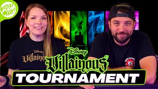 Villainous Game Day | Draft & Tournament & GIVEAWAY | Board Game Day | Jeff vs Jamie