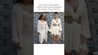 Like Mother, Like Daughter! 👯‍♀️ Look at Sanaa Lathan and her mom Eleanor McCoy! #viral #ytshorts