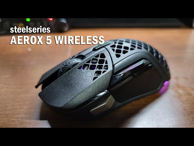 軽すぎる！steelseries「AEROX 5 Wireless」をレビュー(ゲーミング