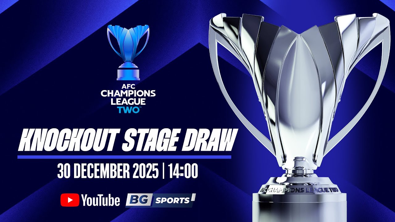 LIVE🔴 : Knockout Stage Draw | AFC Champions League Two™ 2025/26