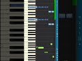 Битва Экстрасенсов (на пианино Synthesia) #shorts