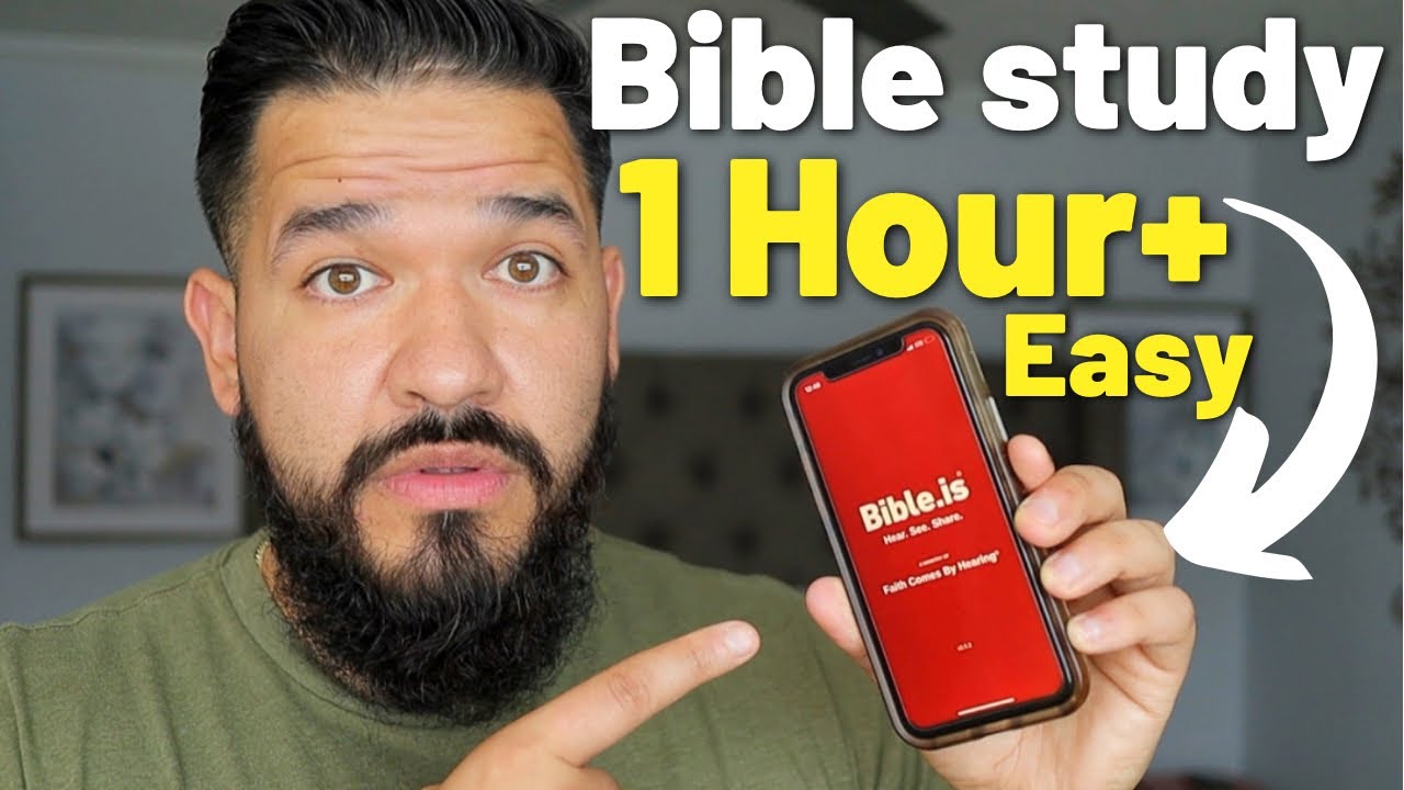 how-to-study-the-bible-1-hour-a-day-easily-youtube