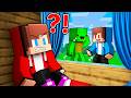 A New Evil JJ Blue Appeared in the Village… The Red JJ Is Angry! - Minecraft (Maizen)