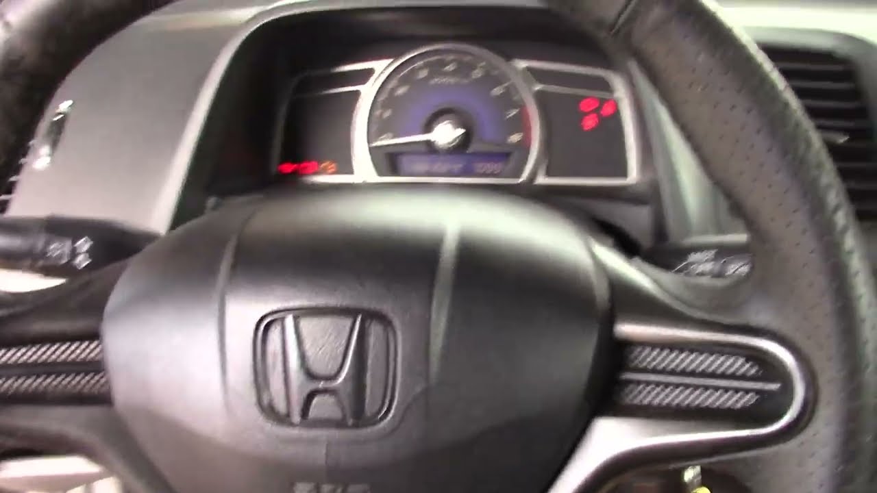 NEW CIVIC 2006/7 1.8 16V Luz do ABS com Fita Isolante. Luz do Freio de Mão Acesa e B.O na Buzina